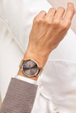 Shop Authentic Hugo Boss Allusion Rose Gold Dial Rose Gold Steel Strap Watch For Women - 1502418 - Luxxuri