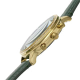  Shop Authentic Fossil Neutra Chronograph Green Dial Green Leather Strap Watch for Women - ES5239 - Luxxuri