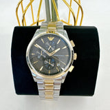  Shop Authentic Emporio Armani Paolo Chronograph Grey Dial Two Tone Steel Strap Watch For Men - AR11527 - Luxxuri