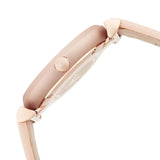  Shop Authentic Emporio Armani Gianni T-Bar Quartz Rose Gold Dial Pink Leather Strap Watch For Women - AR11001 - Luxxuri