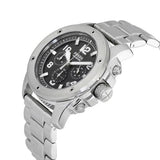  Shop Authentic Fossil Modern Machine Black Dial Silver Steel Strap Watch for Men - FS4926 - Luxxuri