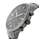  Shop Authentic Fossil Townsman Chronograph Black Dial Silver Steel Strap Watch for Men - FS5349 - Luxxuri