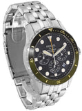  Shop Authentic Fossil FB-01 Chronograph Black Dial Silver Steel Strap Watch for Men - FS5864 - Luxxuri