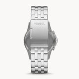  Shop Authentic Fossil FB-01 Chronograph Black Dial Silver Steel Strap Watch for Men - FS5864 - Luxxuri