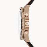  Shop Authentic Fossil Garrett Chronograph Brown Dial Brown Leather Strap Watch for Men - FS5867 - Luxxuri