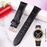  Shop Authentic Swarovski Era Journey Chronograph Black Dial Black Leather Strap Watch for Women - 5295320 - Luxxuri