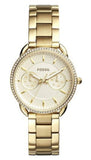  Shop Authentic Fossil Tailor Gold Dial Gold Steel Strap Watch for Women - ES4263 - Luxxuri