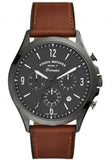  Shop Authentic Fossil Forrester Chronograph Grey Dial Brown Leather Strap Watch for Men - FS5815 - Luxxuri