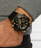  Shop Authentic Guess Navigator Chronograph Black Dial Black Rubber Strap Watch for Men - GW0264G3 - Luxxuri