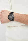  Shop Authentic Guess Genesis Quartz Black Dial Black Silicone Strap Watch For Men - W1254G2 - Luxxuri