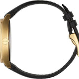  Shop Authentic Gucci GG2570 Black Dial Black Leather Strap Watch For Men - YA142310 - Luxxuri