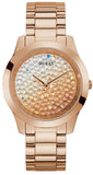  Shop Authentic Guess Crush Rose Gold Dial Rose Gold Steel Strap Watch For Women - GW0020L3 - Luxxuri