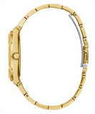  Shop Authentic Guess Crystalline Diamonds Gold Dial Gold Steel Strap Watch for Women - GW0114L2 - Luxxuri
