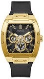  Shop Authentic Guess Phoenix Multifunction Black Dial Black Leather Strap Watch for Men - GW0202G1 - Luxxuri