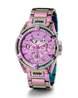  Shop Authentic Guess Queen Multicolor Dial Multicolor Steel Strap Watch For Women - GW0464L4 - Luxxuri