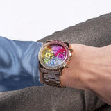  Shop Authentic Guess Confetti Multifunction Multicolor Dial Rose Gold Steel Strap Watch For Women - GW0483L3 - Luxxuri