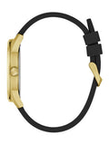  Shop Authentic Guess Matrix Multifunction Gold Dial Black Rubber Strap Watch For Men - GW0423G2 - Luxxuri