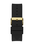  Shop Authentic Guess Matrix Multifunction Gold Dial Black Rubber Strap Watch For Men - GW0423G2 - Luxxuri