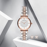 Shop Authentic Emporio Armani Gianni T Bar Quartz White Dial Two Tone Steel Strap Watch For Women - AR80035 - Luxxuri