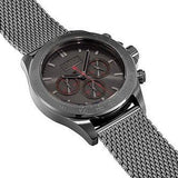  Shop Authentic Hugo Boss Ikon Grey Dial Grey Mesh Bracelet Watch for Men - 1513443 - Luxxuri