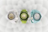  Shop Authentic Gucci Dive Automatic Transparent Dial White Rubber Strap Watch For Men - YA136343 - Luxxuri