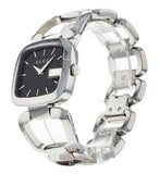  Shop Authentic Gucci G Gucci Black Dial Silver Steel Strap Watch For Women - YA125407 - Luxxuri