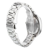  Shop Authentic Gucci G Frame Quartz Diamonds Silver Dial Silver Steel Strap Watch For Women - YA142504 - Luxxuri