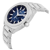  Shop Authentic Gucci GG2570 Quartz Blue Dial Silver Steel Strap Watch For Men - YA142303 - Luxxuri