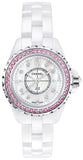  Shop Authentic Chanel J12 Quartz Diamonds Mother of Pearl White Dial White Steel Strap Watch for Women - J12 H3243 - Luxxuri