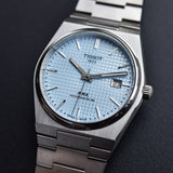  Shop Authentic Tissot PRX Powermatic 80 Ice Blue Tiffany Dial Silver Steel Strap Watch for Men - T137.407.11.351.00 - Luxxuri