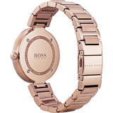  Shop Authentic Hugo Boss Allusion Rose Gold Dial Rose Gold Steel Strap Watch For Women - 1502418 - Luxxuri