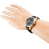  Shop Authentic Hugo Boss Jet Grey Dial Brown Leather Strap Watch for Men - 1513281 - Luxxuri