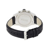  Shop Authentic Hugo Boss Ikon Grey Dial Black Leather Strap Watch for Men - 1513177 - Luxxuri
