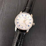  Shop Authentic Mido Baroncelli III Automatic Silver Dial Black Leather Strap Watch For Women - M7600.4.21.4 - Luxxuri