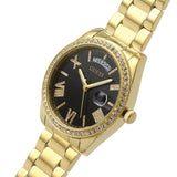  Shop Authentic Guess Luna Diamonds Black Dial Gold Steel Strap Watch for Women - GW0307L2 - Luxxuri