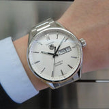  Shop Authentic Tag Heuer Carrera White Dial Watch for Men - WAR201B.BA0723 - Luxxuri