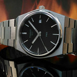  Shop Authentic Tissot PRX Quartz Black Dial Silver Steel Strap Watch For Men - T137.410.11.051.00 - Luxxuri