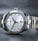  Shop Authentic Tissot PR 100 Sport Chic Silver Dial Silver Steel Strap Watch for Women - T101.910.11.031.00 - Luxxuri