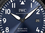  Shop Authentic IWC Pilot’s Watch Mark XVIII Edition “Laureus Sport for Good Foundation" Blue Dial Black Nylon Strap Watch for Men - IW324703 - Luxxuri