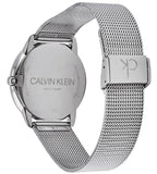  Shop Authentic Calvin Klein Minimal Silver Dial Silver Mesh Bracelet Watch for Men - K3M211Y6 - Luxxuri