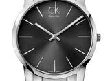  Shop Authentic Calvin Klein City Black Dial Silver Steel Strap Watch for Men - K2G21161 - Luxxuri