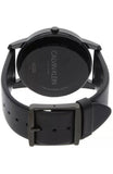 Shop Authentic Calvin Klein City Quartz Black Dial Black Leather Strap Watch for Men - K2G2G4CX - Luxxuri