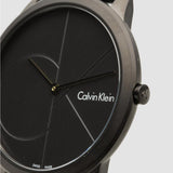  Shop Authentic Calvin Klein Minimal Black Dial Black Mesh Bracelet Watch for Women - K3M524B1 - Luxxuri
