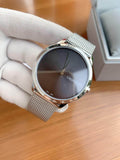  Shop Authentic Calvin Klein Minimal Grey Dial Silver Mesh Bracelet Watch for Men - K3M211Y3 - Luxxuri
