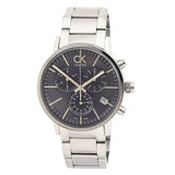  Shop Authentic Calvin Klein Post Minimal Chronograph Black Dial Silver Steel Strap Watch for Men - K7627161 - Luxxuri