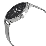  Shop Authentic Calvin Klein Even Black Dial Silver Mesh Bracelet Watch for Women - K7B21121 - Luxxuri