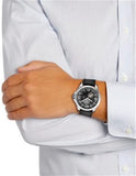  Shop Authentic Tommy Hilfiger Bruce Analog Black Dial Black Leather Strap Watch for Men - 1791279 - Luxxuri