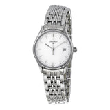  Shop Authentic Longines Lyre Classico 25mm White Dial Silver Stainless Steel Watch for Women - L4.259.4.12.6 - Luxxuri