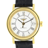  Shop Authentic Longines Presence Automatic White Dial Black Watch for Women - L4.321.2.11.2 - Luxxuri