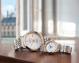  Shop Authentic Longines Record Automatic 18K Pink Gold Watch for Men - L2.821.5.11.7 - Luxxuri